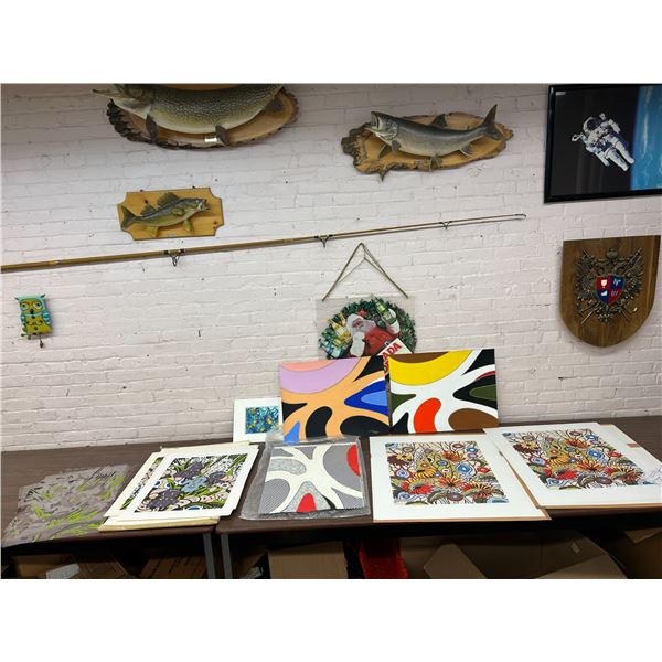 Lot of Artist Proofs, Silk Screen Prints, Prints, Original Artwork, by Lillian Austin