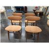 Image 1 : Set of 4 Mid Century Modern Teak Dining Chairs