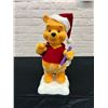 Image 1 : Winnie The Pooh TELCO 996 Motionette Figurine 16" Christmas