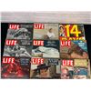 Image 2 : Lot of 12 LIFE Magazines circa 1950s