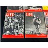 Image 5 : Lot of 6 LIFE Magazines circa 1940s