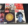 Image 4 : Lot of 9 LIFE Magazines circa 1960s
