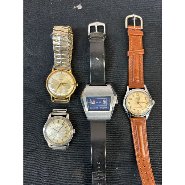 Lot of Vintage Mechanical Watches (all as is need work)