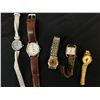 Image 1 : Lot of 5 Old Fashioned Watches, Untested