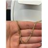 Image 2 : 1 Stamped 10k Yellow Gold 20" Chain Necklace 1.82 Grams