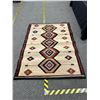 Image 1 : Tribal Aztec Style Floor Rug 7ft x 62”