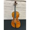 Image 2 : Vintage Unmarked Wooden Violin with Bow, in Case (as is, damage)