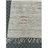 Image 2 : Beige Aztec Folk Style Rug with Orange Accents 77" x 58"