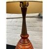 Image 4 : Ceramic Base Beige and Orange Table Lamp *works 40"