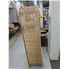 Image 4 : Arched Wicker Rattan 4 Shelf Open