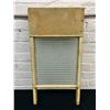 Image 2 : Economy Vintage Wood & Glass Washboard