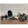 Image 1 : Lot of Vintage Cameras Polaroid, Everflash, Sedic, Magnicon, Macro Lens, Flash, etc