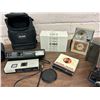 Image 3 : Lot of Vintage Cameras Polaroid, Everflash, Sedic, Magnicon, Macro Lens, Flash, etc