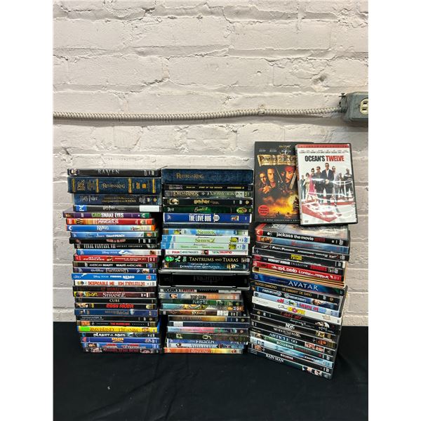 Box of Assorted DVD Movies