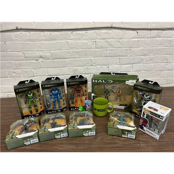 Halo Action Figure & Collectibles Bundle 13pcs