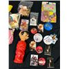 Image 2 : Lot of Vintage Collectibles Buttons, Wizard of Oz The Lion, Kewpies, Cabbage Patch, Bags, Cup, etc