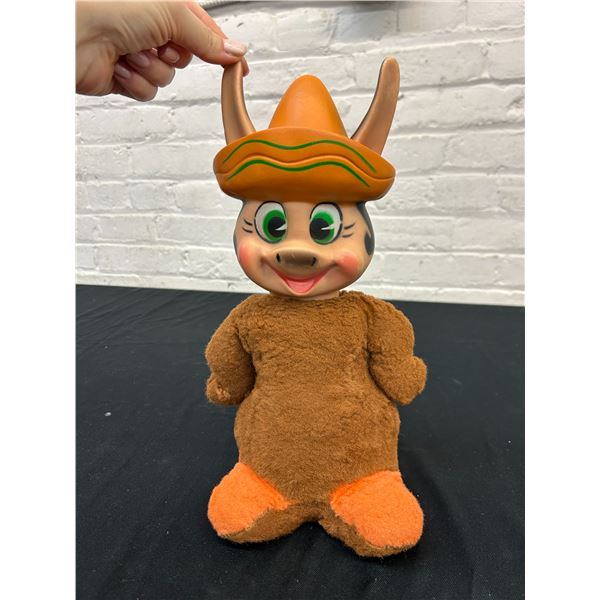 Quick Draw McGraw 1959 Knickernocker Toy Co Plush Rubber Head Toy