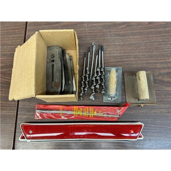 Lot of  Home Renovation Tools, Drill Bits, Drywall Tools, Etc
