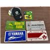 Image 1 : John Deere Cap, Die Cast Truck, License Plate and Extra Plates