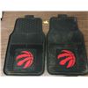 Image 1 : Pair of Fan Mats Made in USA Basketball NBA Car Mats