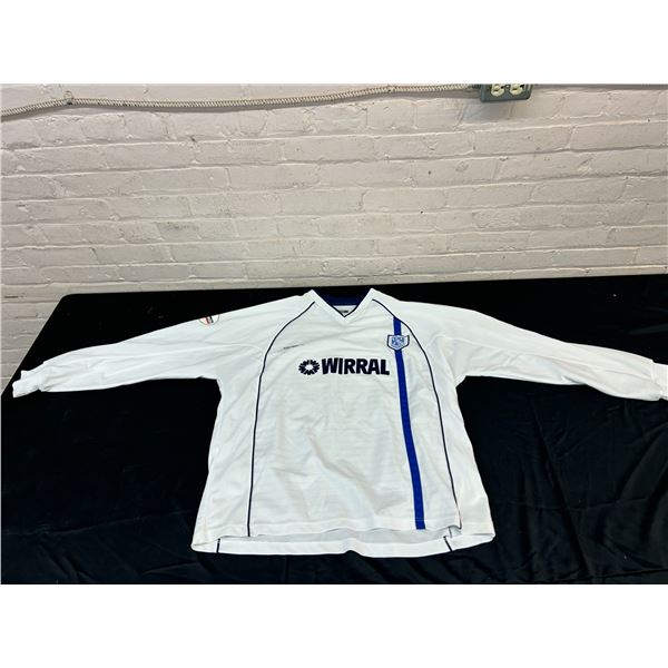 Wirral Size XL European Football Jersey
