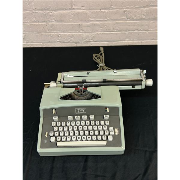 Hermez 10 Made in Switzerland Electric Typewriter