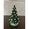 Image 1 : Vintage Light-Up Ceramic Christmas Tree 18" works