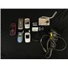 Image 1 : Lot of Digital Cameras and Flip Phones, Batteries