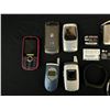 Image 2 : Lot of Digital Cameras and Flip Phones, Batteries