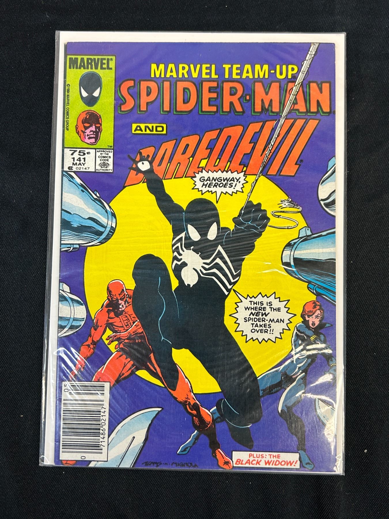Vintage Marvel Comic Marvel Team Up 141 Spider-Man and Daredevil