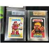 Image 2 : Garbage Pail Kids Graded Cards (3) and The Movie DVD