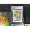 Image 3 : Garbage Pail Kids Graded Cards (3) and The Movie DVD