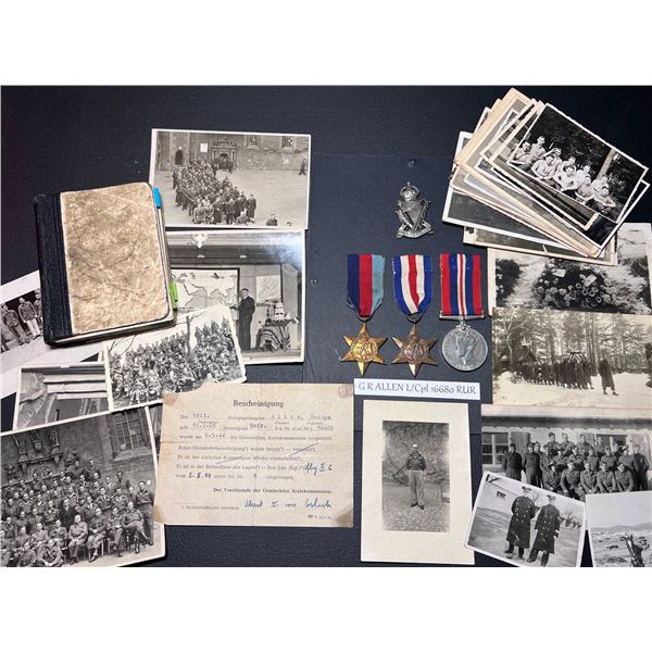 Captured at Dunkirk - Interned in Germany Most Secure Prison - Colditz