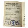 Image 4 : NSDAP Party Membership Book for Gunter d'Alquen with Heydrich Signed Promotion Page