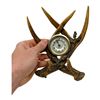 Image 7 : Deer Antler Clock from the Hunting Lodge of Hermann Goering