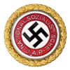 NSDAP Golden Party Badge #6705