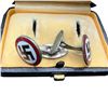 Image 4 : NSDAP Swastika Cufflinks in Jewelers Box