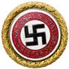 Image 1 : Named NSDAP Golden Party Badge for Ernst Beissner