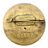Image 2 : Named NSDAP Golden Party Badge for Ernst Beissner