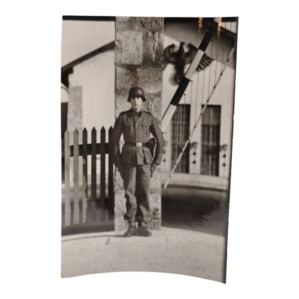 Unpublished Dutch Waffen SS Volunteer Legion - Graz Training Center 1942 Photograph