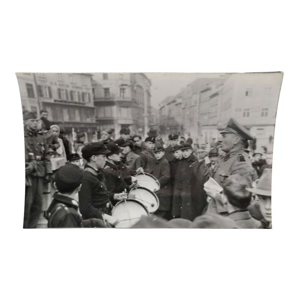 Unpublished Dutch Waffen SS Volunteer Legion - Graz Training Center 1942 Photograph