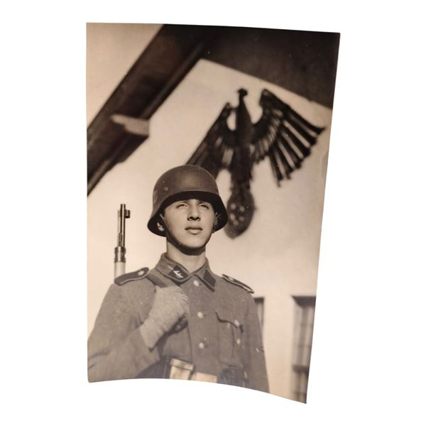 Unpublished Dutch Waffen SS Volunteer Legion - Graz Training Center 1942 Photograph