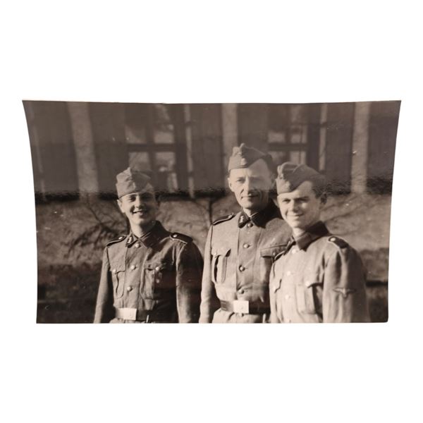 Unpublished Dutch Waffen SS Volunteer Legion - Graz Training Center 1942 Photograph