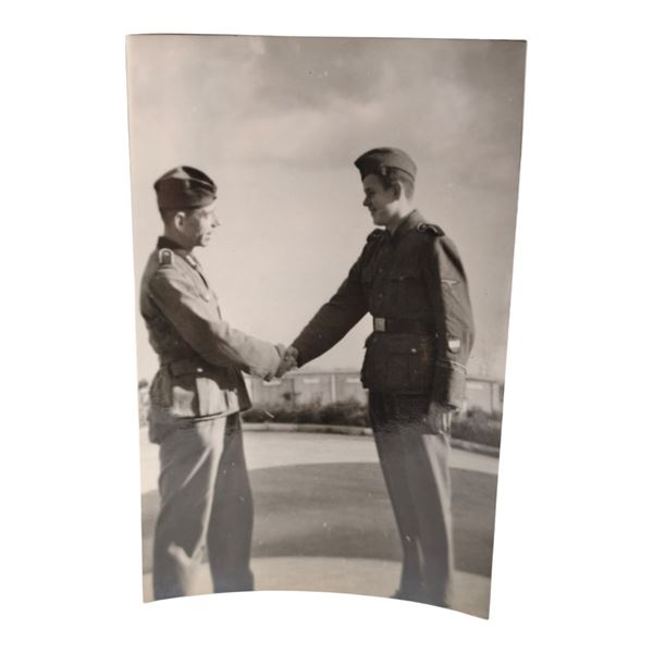 Unpublished Dutch Waffen SS Volunteer Legion - Graz Training Center 1942 Photograph