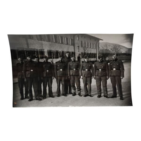 Unpublished Dutch Waffen SS Volunteer Legion - Graz Training Center 1942 Photograph