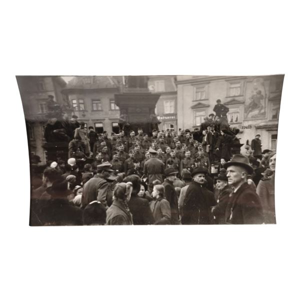 Unpublished Dutch Waffen SS Volunteer Legion - Graz Training Center 1942 Photograph