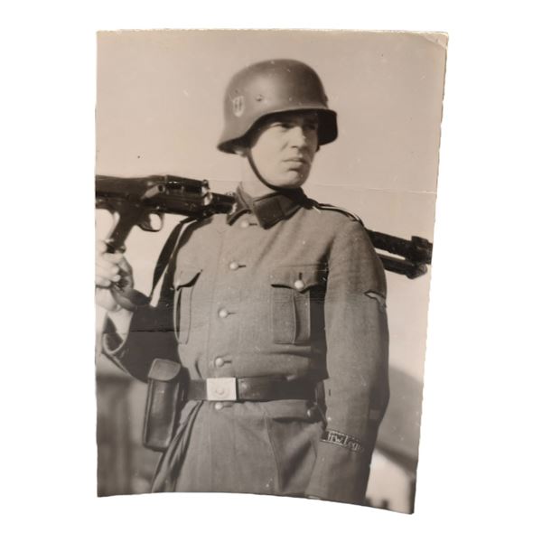 Unpublished Dutch Waffen SS Volunteer Legion - Graz Training Center 1942 Photograph