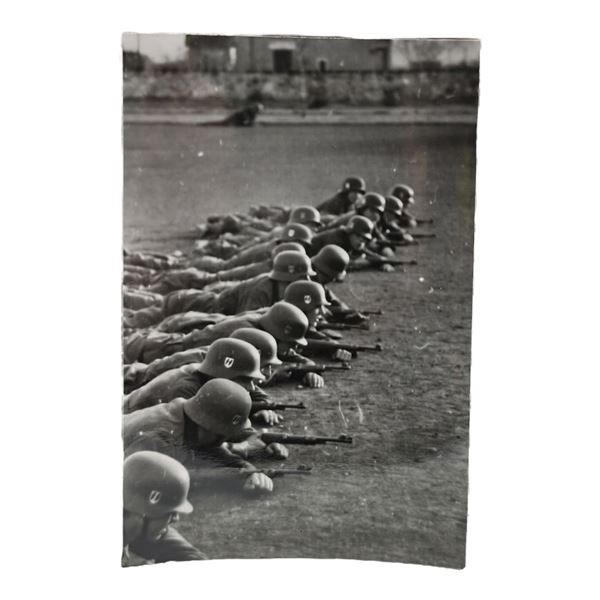 Unpublished Dutch Waffen SS Volunteer Legion - Graz Training Center 1942 Photograph