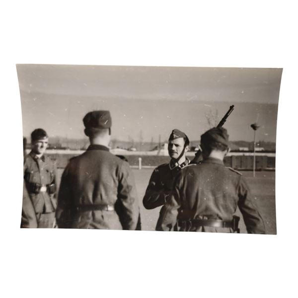 Unpublished Dutch Waffen SS Volunteer Legion - Graz Training Center 1942 Photograph