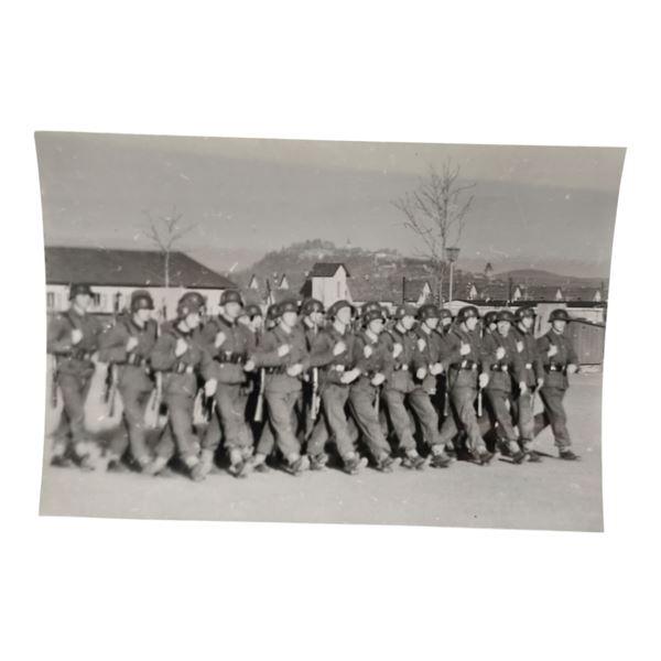 Unpublished Dutch Waffen SS Volunteer Legion - Graz Training Center 1942 Photograph